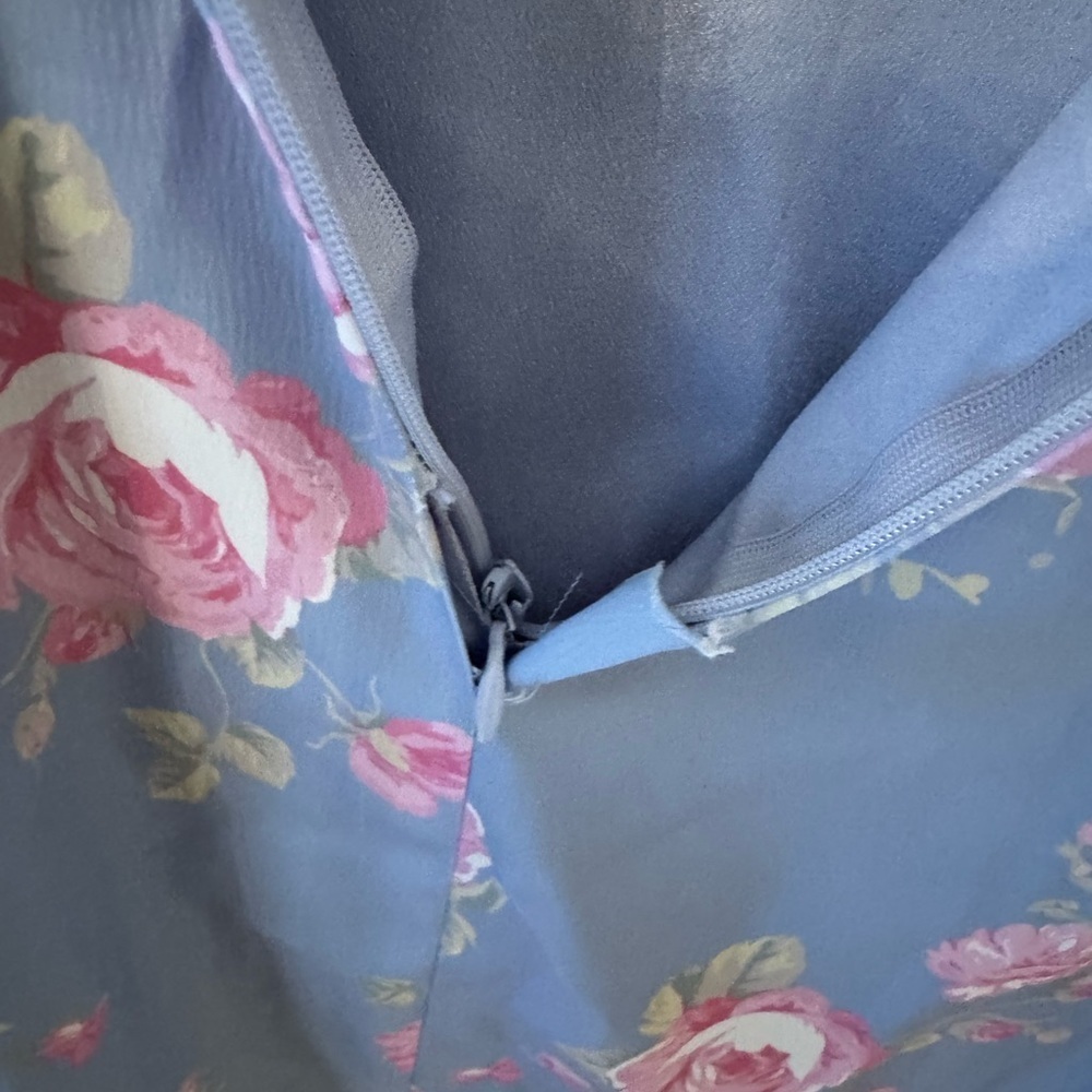 NWT Tulip-Hem Floral Corset Midi Dress – Size L – MSRP (Zipper Repair Needed) - Picture 11 of 11